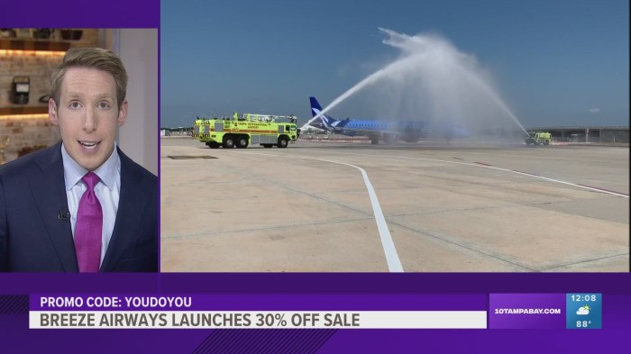 Breeze Airways 40% Off Flights Promo Code