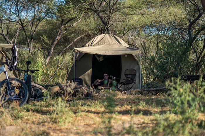 Cycling safari botswana tanzania wagora bike ride singita explore