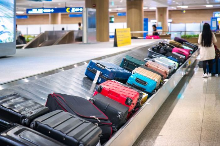 Style shopping airports unclaimed baggage online