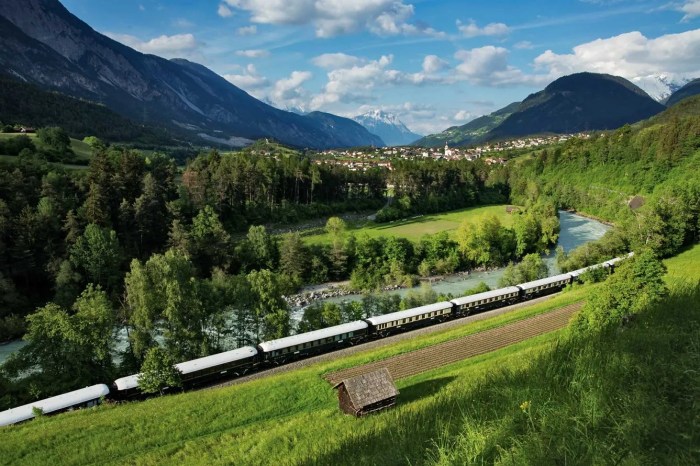 Luxury trains in europe
