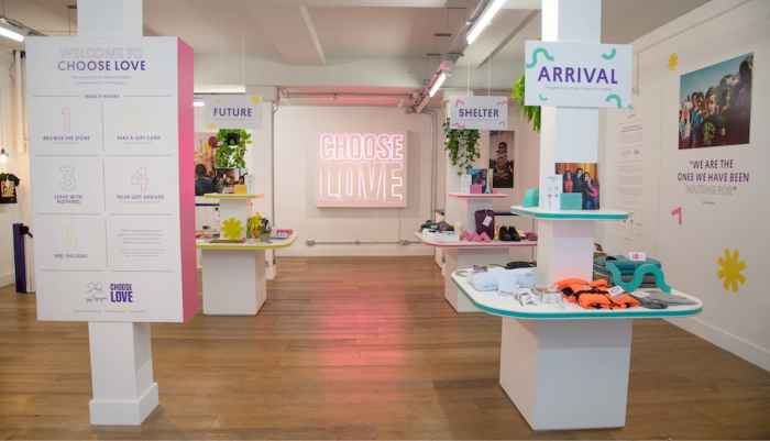 Choose love stores london new york los angeles