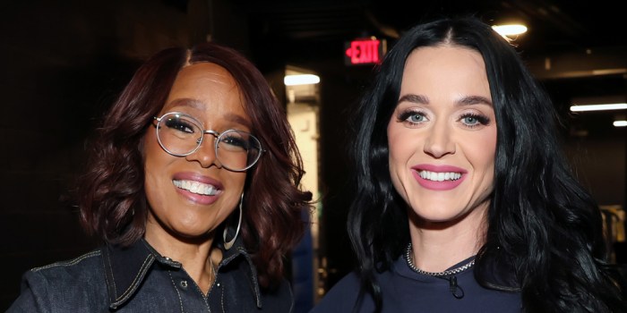 Katy perry gayle king among the first all female blue origin crew space