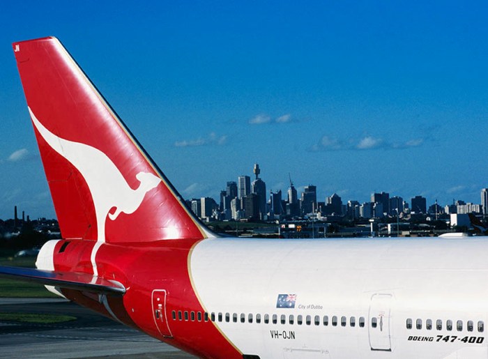 Qantas selling international flights