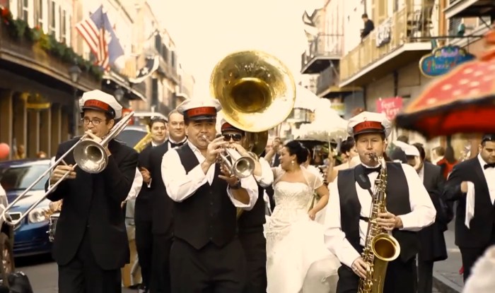 Second line new orleans