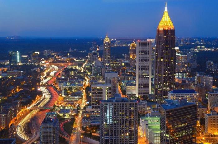 Atlanta georgia best city to live in us east coast