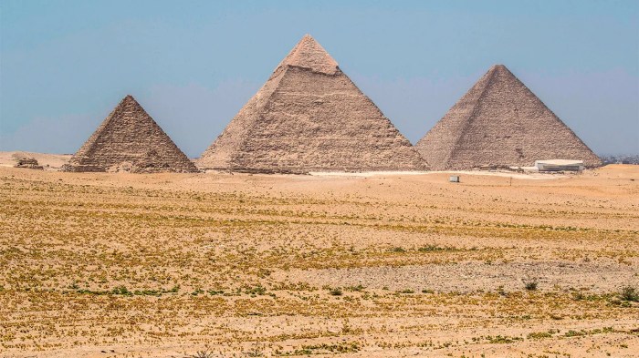 Explanation to how the Pyramids of Giza were built discovered - AS USA Pyramids of giza revamp