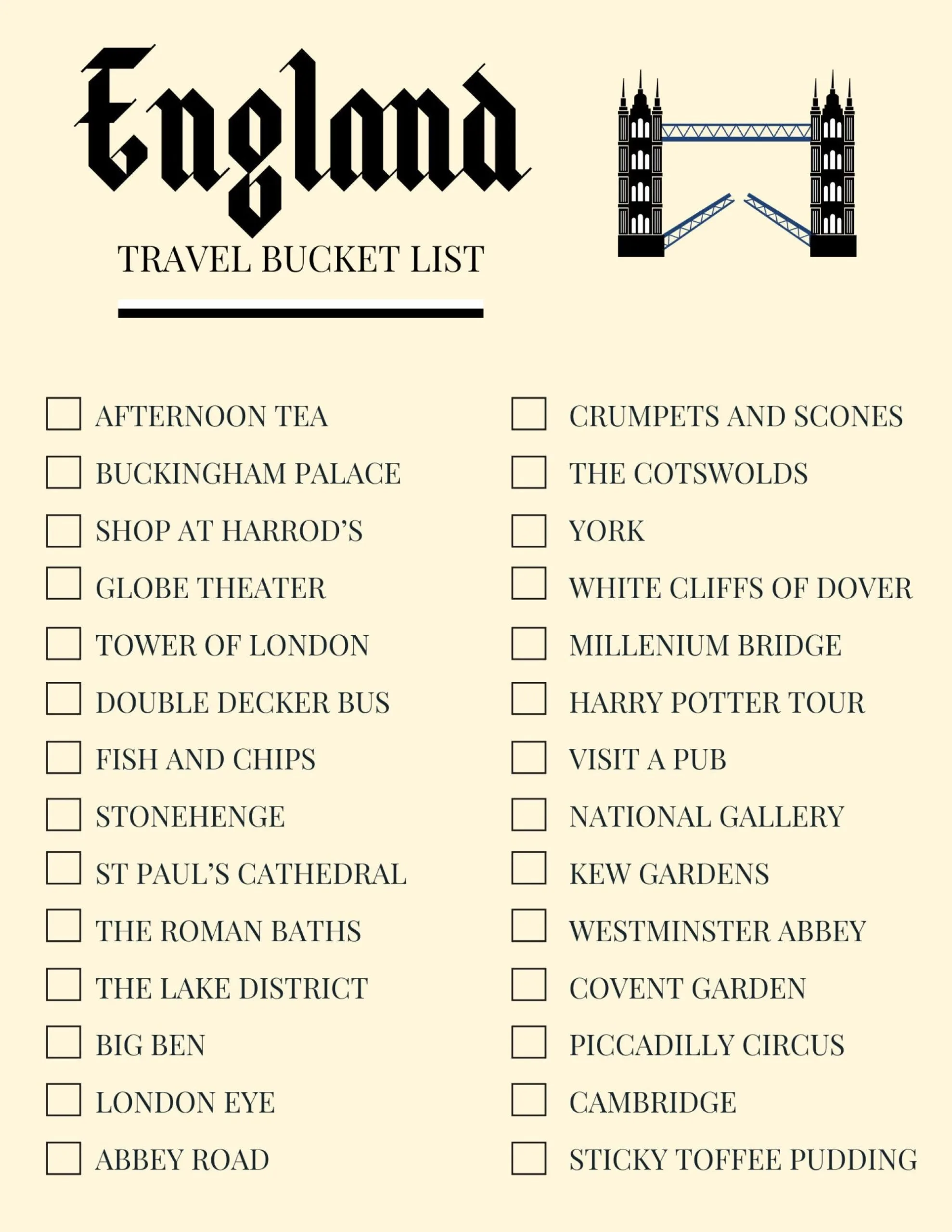 Extreme Travel Guide to England Worth Adding to Your Bucket List